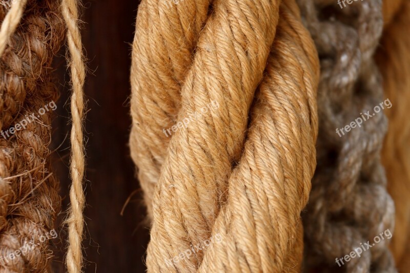 Rope Detail String Cable Strong