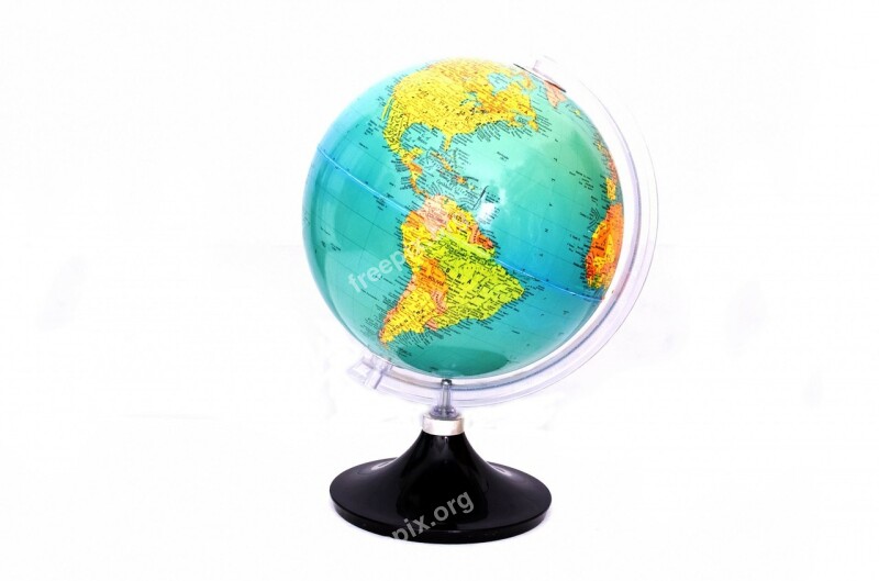 Globe World Atlas Map School