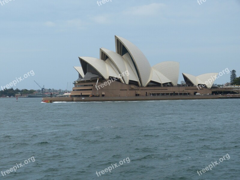 Sydney Port Sea Australia City