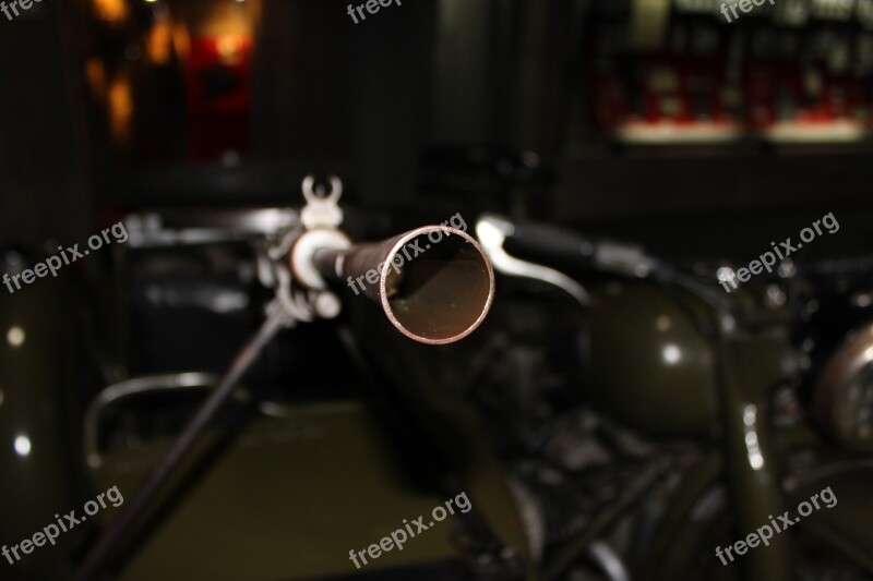 Museum War Weapons Machine Gun The Sight