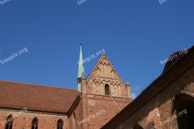 Germany Chorin Abbey Building Stone