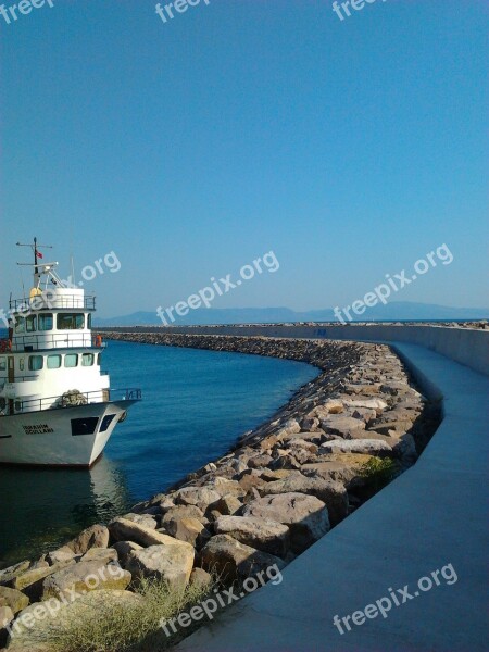 Babakale Port Fisherman Boat Free Photos