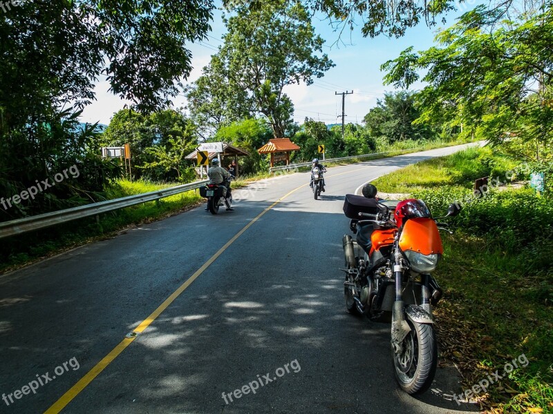 Motorcycle Motorcycle Tour North Thailand Free Photos