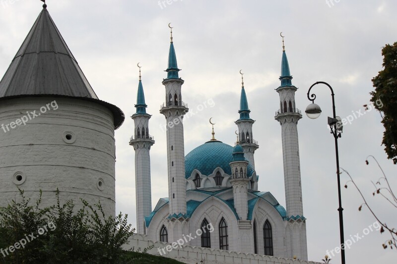 Mosque Kazan The Kremlin Free Photos