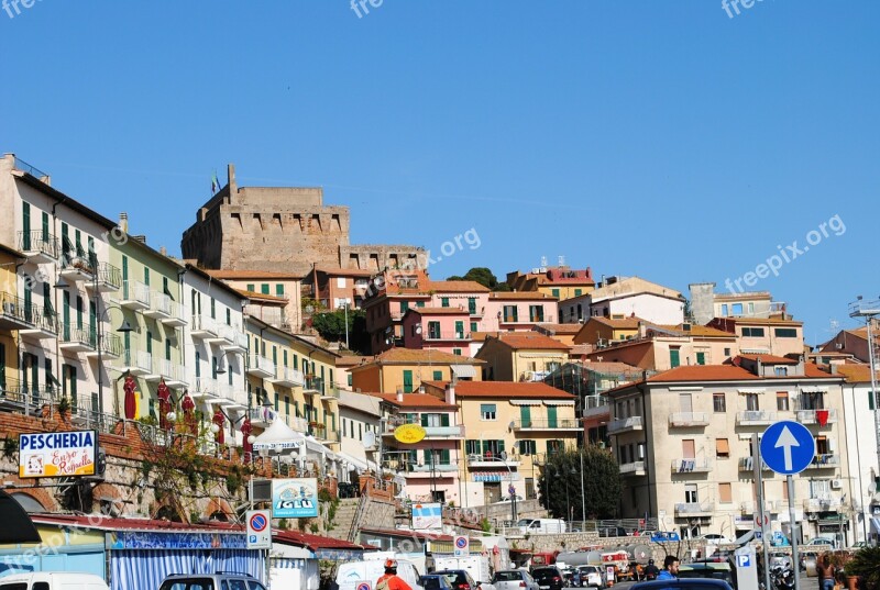 Malcesine Port City Italy Garda Port