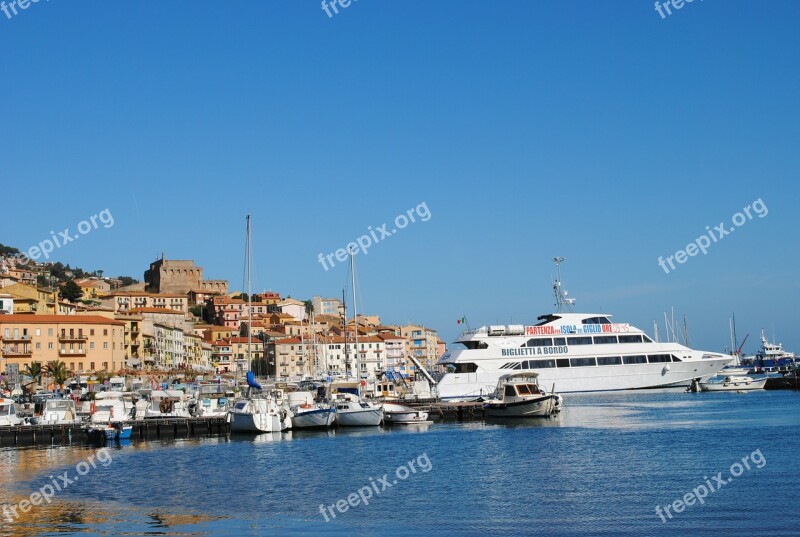 Malcesine Port City Italy Garda Ferry