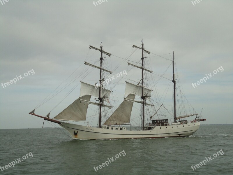 Baltic Sea Sea Sailing Vessel Water Ships