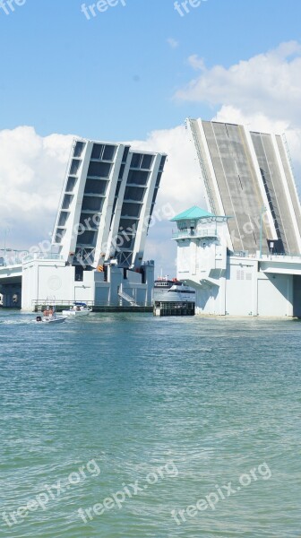 Miami Beach Usa Bridge Free Photos