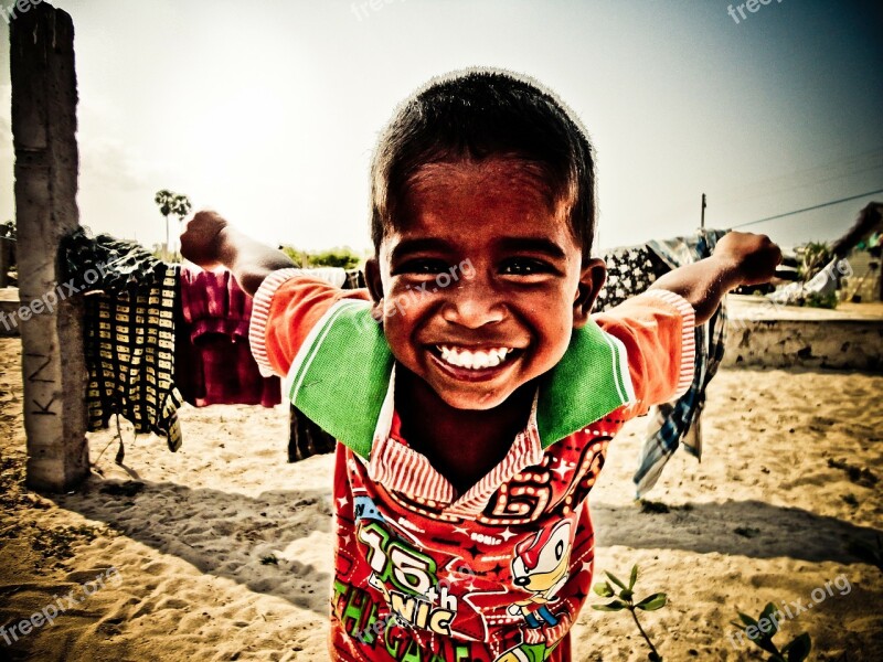 Boy Smile Children Young Kid