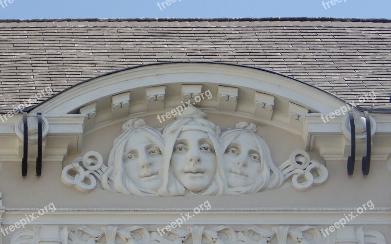 Architecture Art Nouveau Vienna Stucco Free Photos