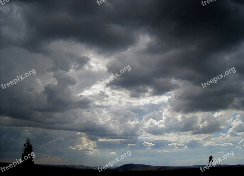 Clouds Overcast Heavy Dense Ominous