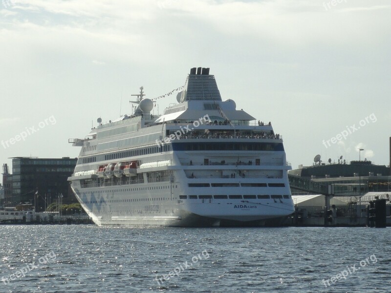 Cruise Ship Passenger Ship Port Baltic Sea