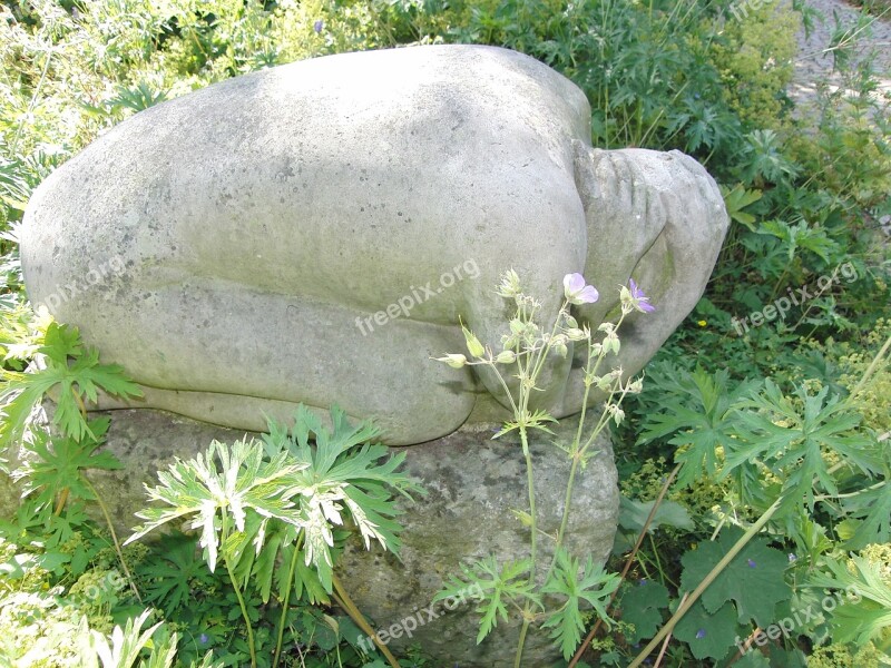 Enslaved Monument Stone Figure Free Photos