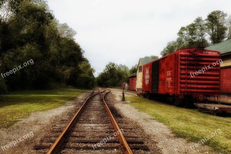 Goodspeed Connecticut Boxcars Railroad Railway