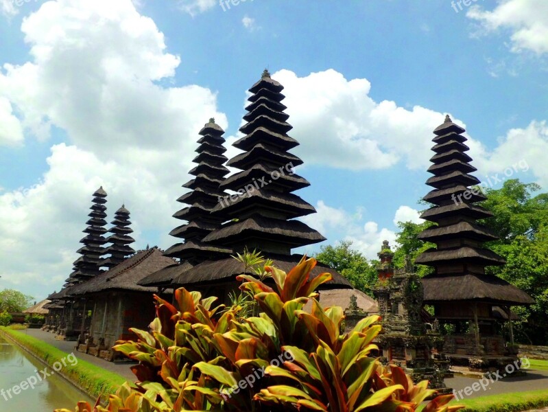 Pura Taman Ayun Bali Indonesia Culture Uniqe