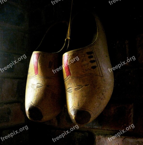 Clogs Wooden Shoes Dutch Traditional