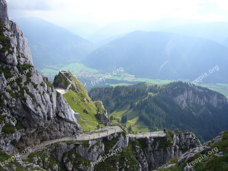 Mountain Wendelstein Rock Free Photos