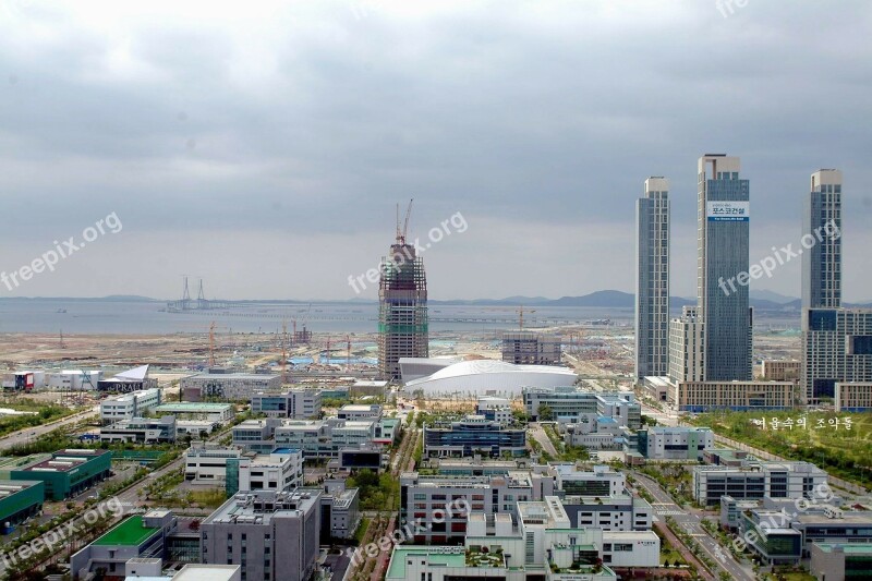 Landscape Songdo City Free Photos