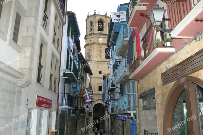 Historic Center Northern Spain Places Of Interest Port City Houses Gorge