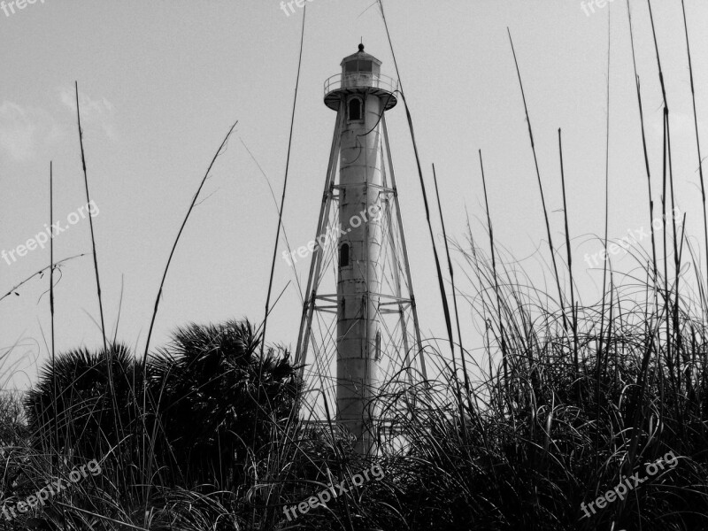 Rear Range Lighthouse Boca Grande Florida Lighthouse Beach