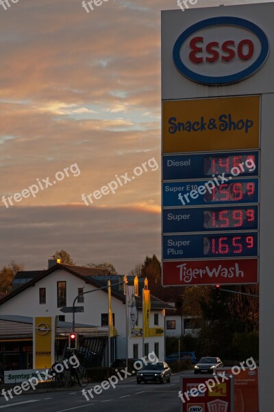 Gasoline Prices Petrol Fuel Petrol Stations Refuel