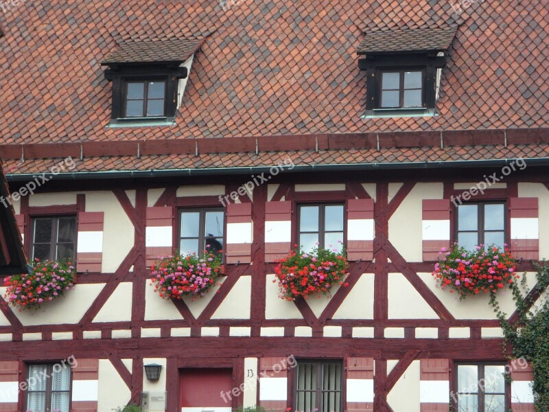 Truss Fachwerkhaus Building Castle Imperial Castle