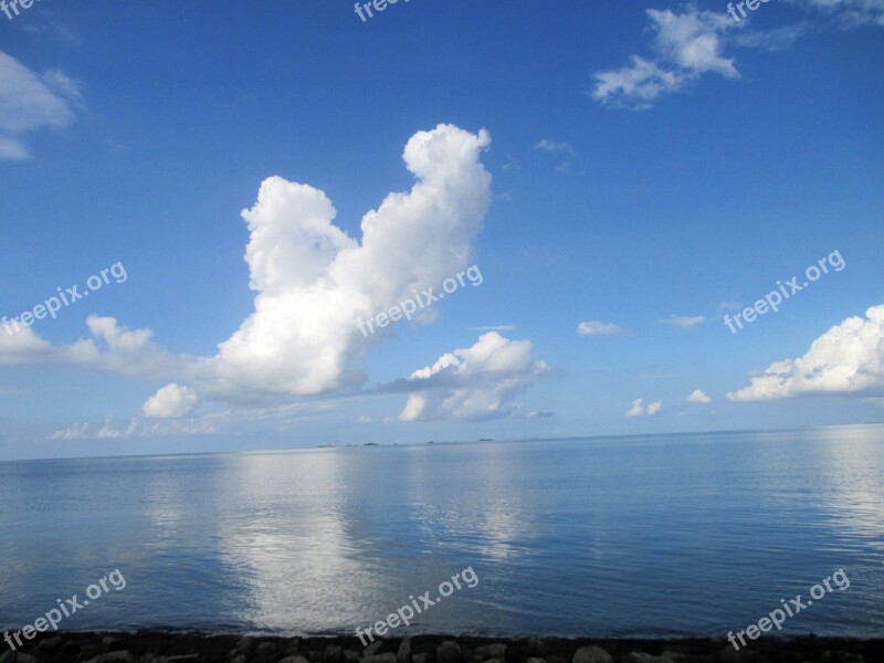 North Sea Island Clouds Free Photos