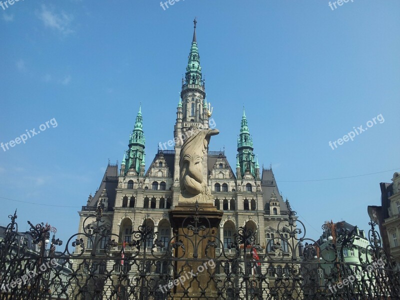 Liberec Czech Czech Republic City Hall Cities