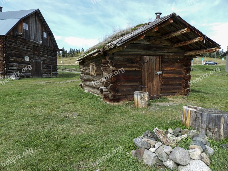 Heritage Site Onehundredeight Mile House British Columbia Canada Building