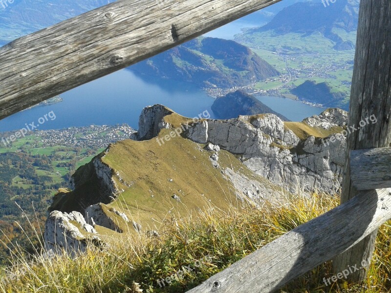 Mountains Switzerland Outlook Free Photos