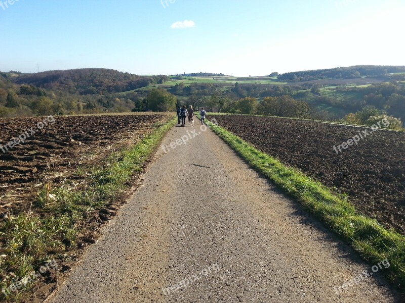 Enz Hike Nature Fields Lane