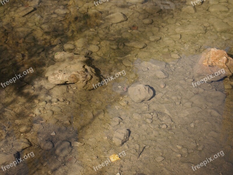 River Stones Soil Pebble Background