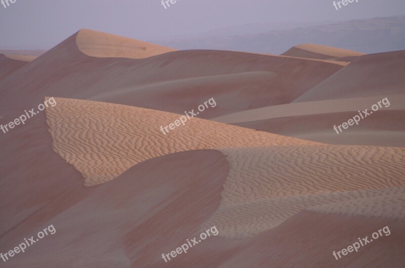 Oman Desert Dunes Free Photos