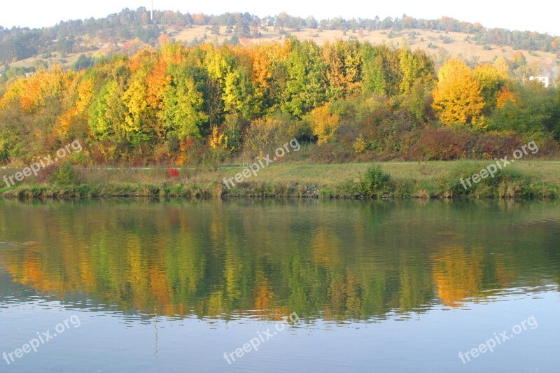 Autumn Mood Riedenburg Main Danube Canal Free Photos