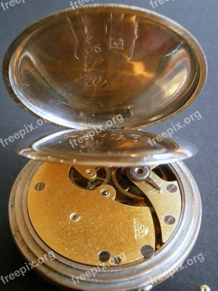 Clock Movement Pocket Watch Horology Watchmaker