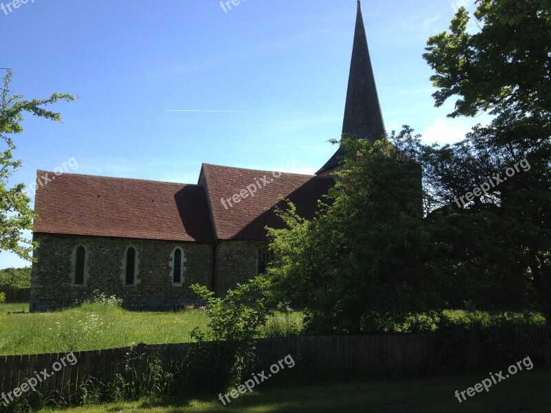 Church Fairstead Spire Steeple Architecture