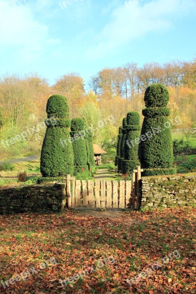 Hedge Garden Goal Garden Gate Fence