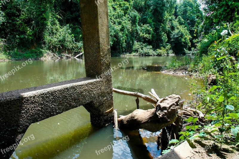 River River Landscape Of The Bridge Free Photos