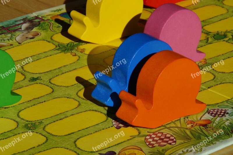 Snails Snail Race Worm Game Play Toys