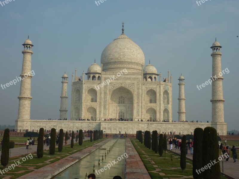 Taj Mahal Agra India Free Photos