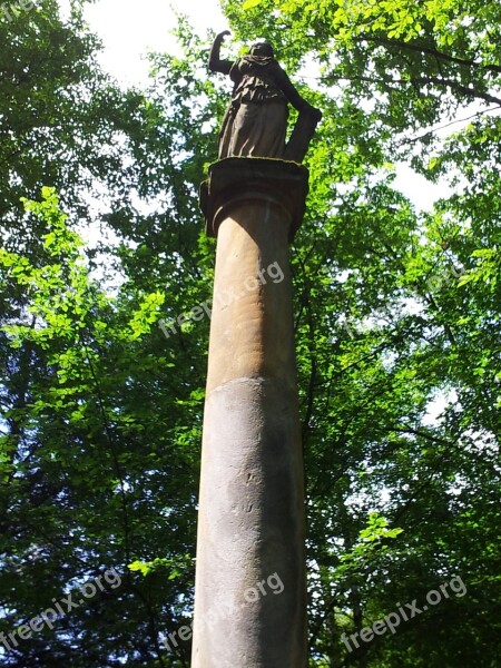 Pillar Garden Columnar Building Castle