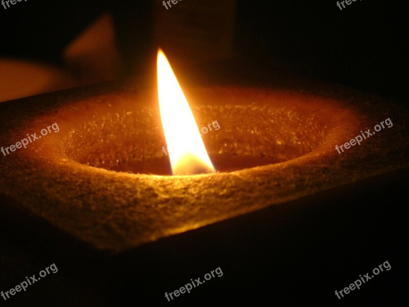 Candlelight Candles Wax Candle Flame Wax