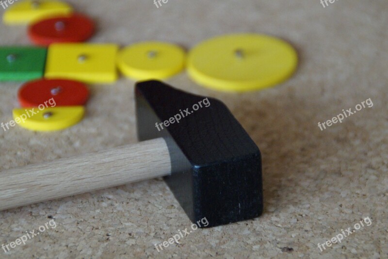 Hammer Game Hammer Children's Build Legematerial