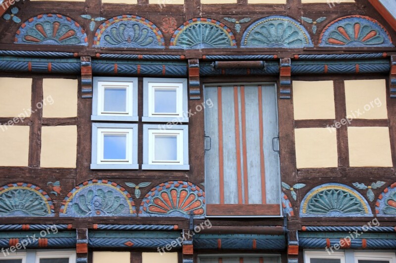 Building House Truss Fachwerkhaus Window