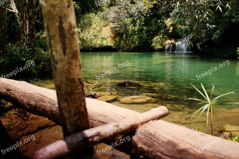 Cuba Landscape Nature Green Lagoon