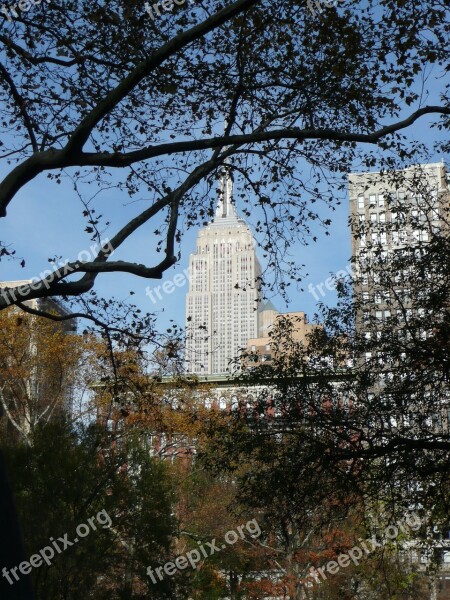 New York Empire State Skyscraper Nyc High-rise Building