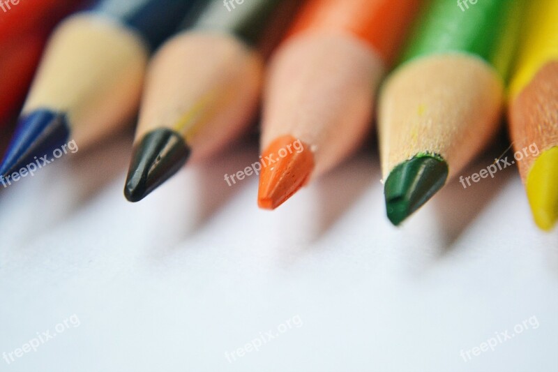 Stationery Pencil Pencils Color Color Pencils