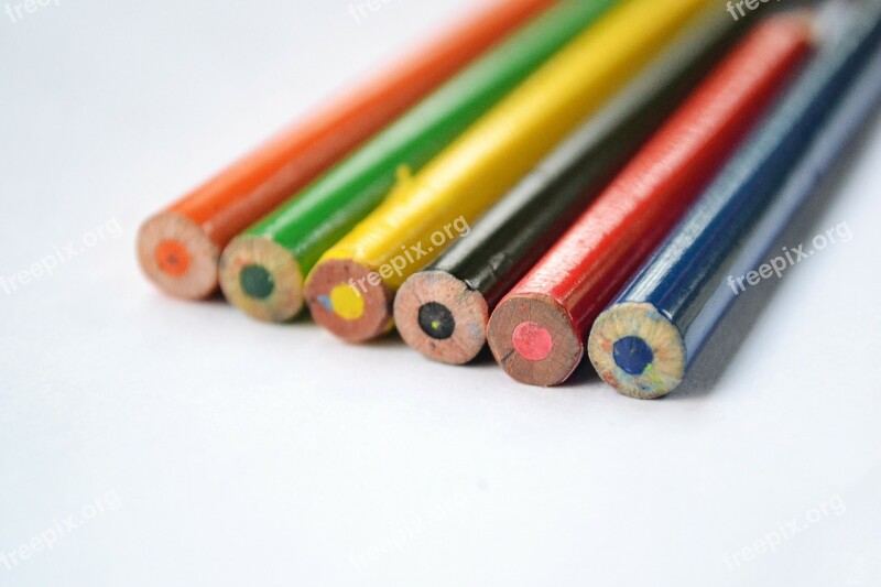 Stationery Pencil Pencils Color Color Pencils