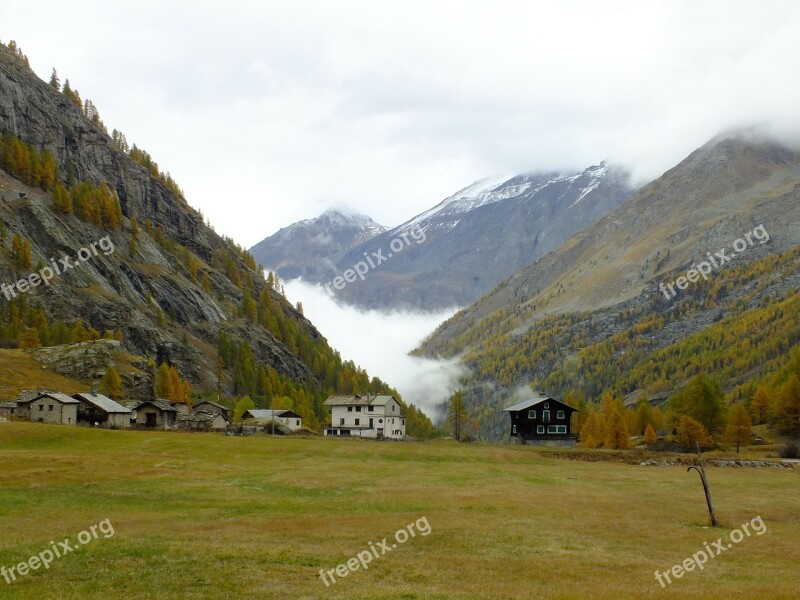 Italy Aosta Valley Aosta Gran Paradiso National Park