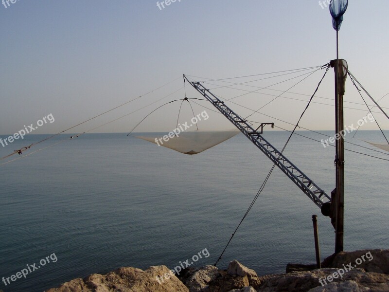 Fishing Libra Shadow Silhouette Sea